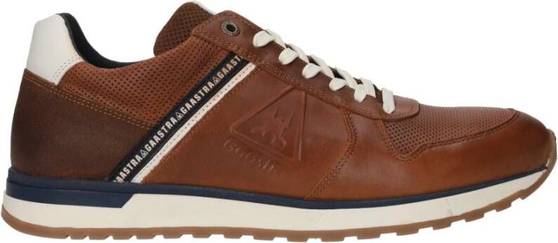 Gaastra Bruin Leren Comfort Sneaker Brown Heren