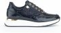 Gabor Zwarte Sneakers Trendy Rits Uitneembare Binnenzool Black Dames - Thumbnail 3