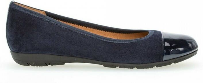 Gabor Ballerina Blauw Dames - Schoenen.nl