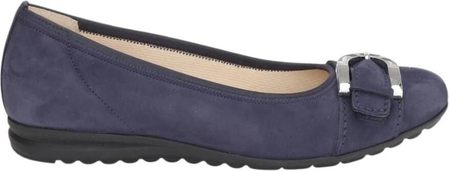 Gabor Stijlvolle Lace Casual s Blue Dames
