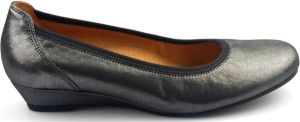 Gabor 82.690.20 vrouwen pumps zwart zilver