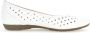 Gabor Dames Hovercraft Ballerina Schoenen White Dames - Thumbnail 2