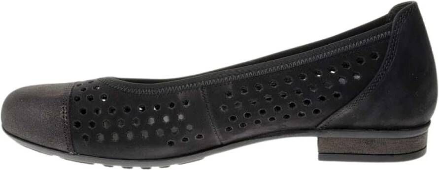 Gabor Dames Ballerina Schoenen Black Dames
