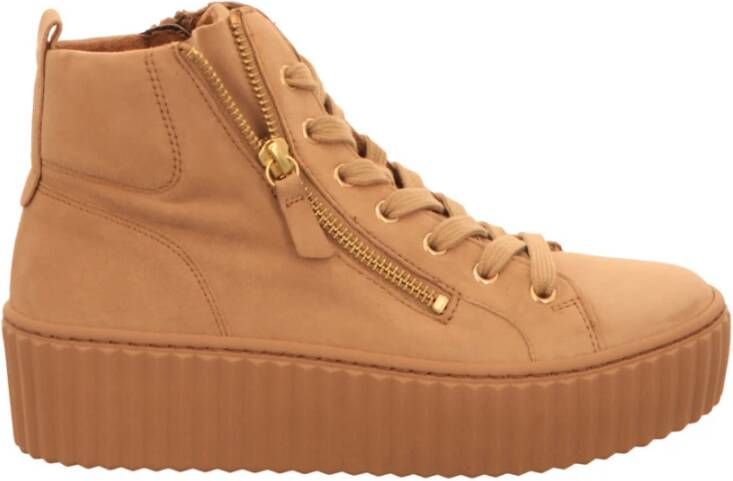 Gabor Beige Casual Schoenen Beige Dames