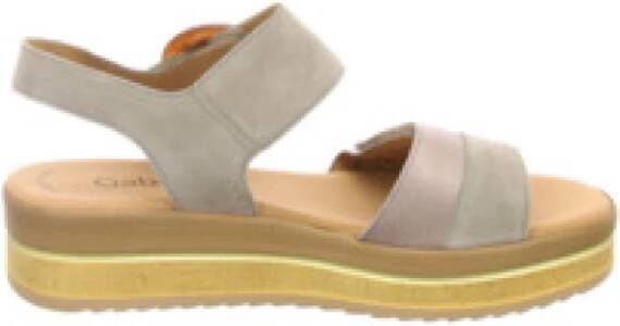 Gabor Beige Dames Sandalen Stijlvol en Comfortabel