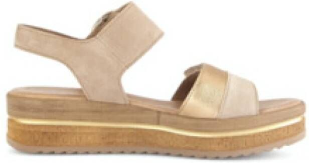 Gabor Comfortabele damessandalen in effen kleur