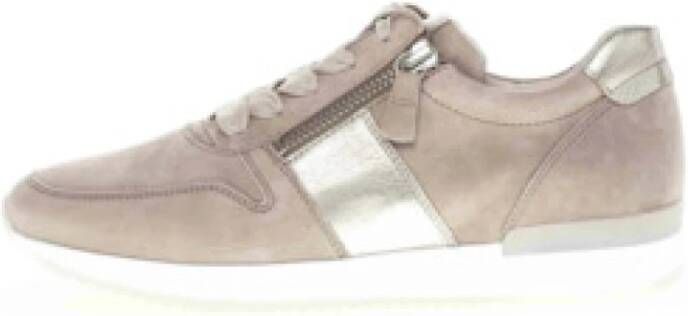 Gabor Beige damessneaker moderne stijl