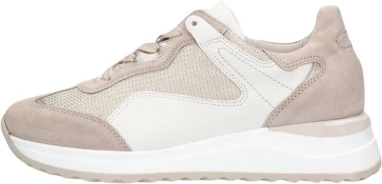 Gabor Beige Lage Sneaker Comfort Collectie Multicolor Dames
