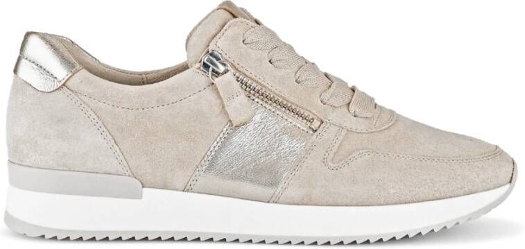 Gabor Beige metallic leren manden Beige Dames