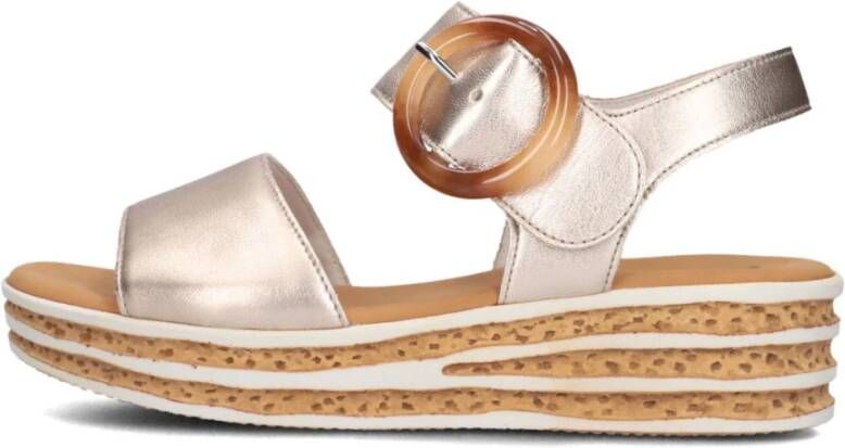 GABOR Dames 550.2 Maat: 37 5 Materiaal: Leer Kleur: Beige - Foto 3