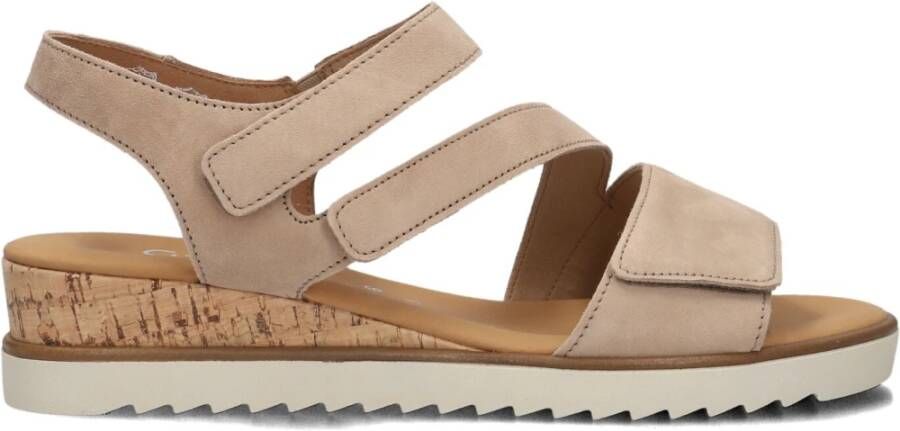 GABOR Dames 754.1 Maat: 40 5 Materiaal: Suède Kleur: Beige - Foto 2