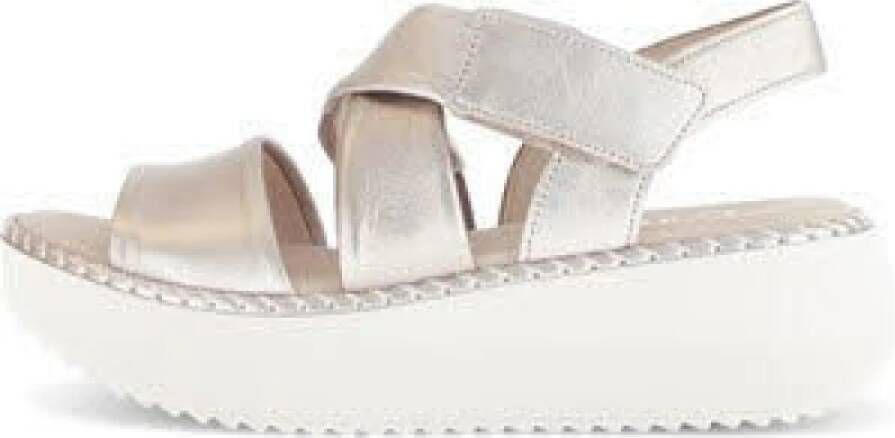 Gabor Beige sleehak sandalen voor dames