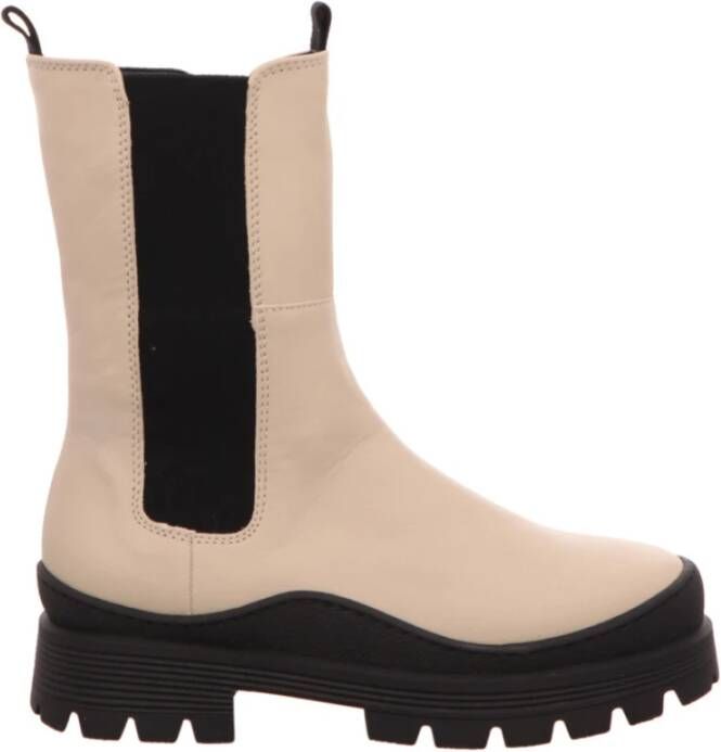 Gabor Chelsea boots Beige Leer 182422 Dames - Foto 3