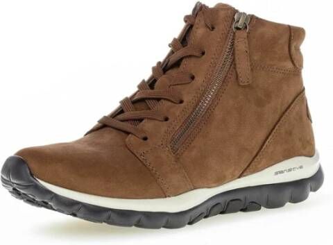 Gabor Beige Veterlaarsjes