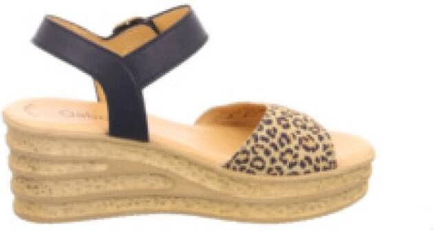 Gabor plateau sleehak panter zwart 64.651.32 PANTER - Foto 2