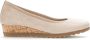 Gabor Beige suède leren ballerina flats Beige Dames - Thumbnail 1