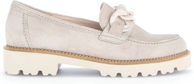 Gabor Instappers Dames Instapschoenen Damesschoenen Suède 25.240 sue Zand - Foto 6