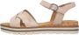 Gabor Beige Suède Sandalen 083.3 Stijlvol Comfort Beige Dames - Thumbnail 3