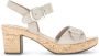 GABOR Sandalen Dames 764.1 Maat: 41 Materiaal: Suède Kleur: Taupe - Thumbnail 2