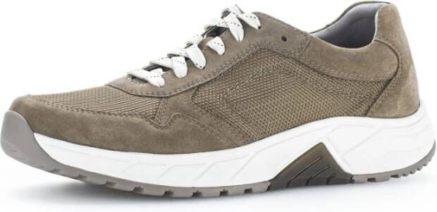 Pius Gabor rollingsoft sensitive 8002.13.01 heren rollende wandelsneaker bruin - Foto 2
