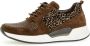 Gabor rollingsoft sensitive 96.955.81 dames rollende wandelsneaker bruin - Thumbnail 17
