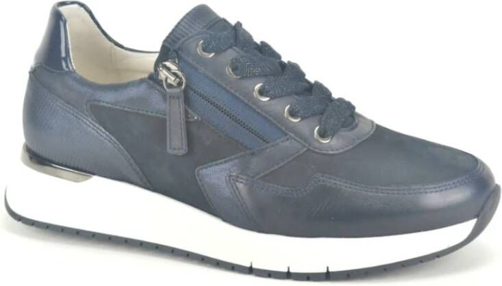 Gabor Blauw Runner N.+ Streep Blue Dames