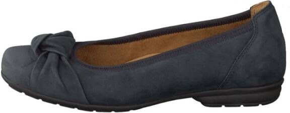 Gabor Ballerina's Florence Business schoenen slippers met modieuze knoop breedte G