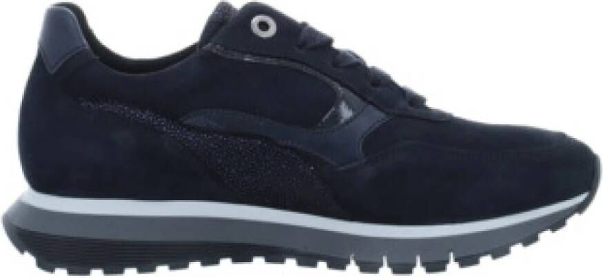 GABOR Lage Sneakers Dames 375 Maat: 38 Materiaal: Suède Kleur: Blauw - Foto 2