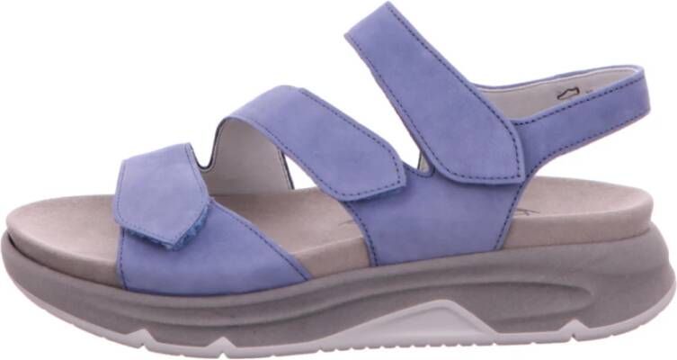 Gabor Blauwe Comfort Sandalen voor Dames