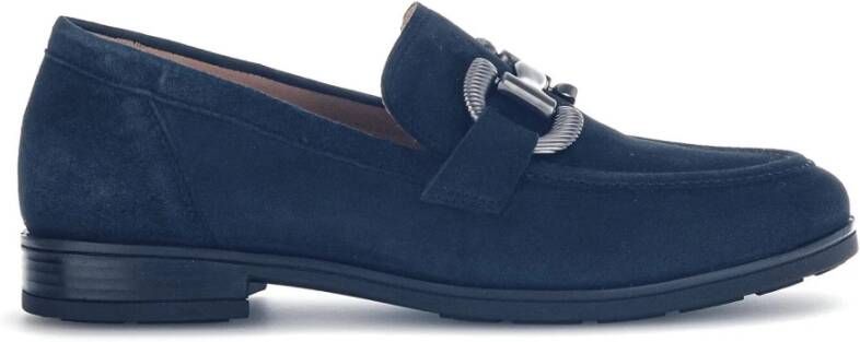 Gabor Blauwe Comfort Slipper voor Dames