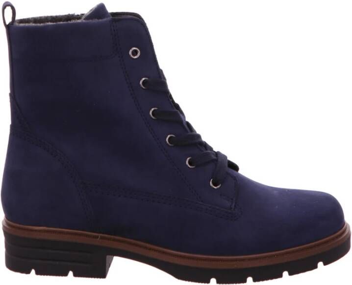 Gabor veterboots 54.651.16 blauw - Foto 2