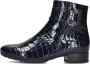 GABOR Enkellaarsjes Dames 712 Maat: 36 Materiaal: Lakleer Kleur: Blauw - Thumbnail 3