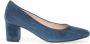 Gabor Blauwe Leren Hakken Blue Dames - Thumbnail 2