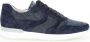Gabor Blauwe Leren Sneakers Blue Dames - Thumbnail 2