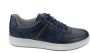 Gabor Blauwe Leren Sneakers Blue Heren - Thumbnail 1