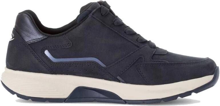 Gabor Blauwe rollende sneaker voor vrouwen