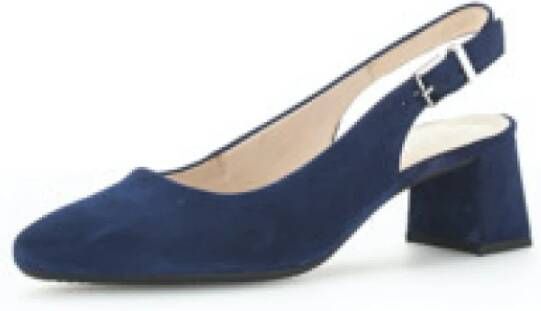 Gabor Blauwe sleehak pumps voor dames