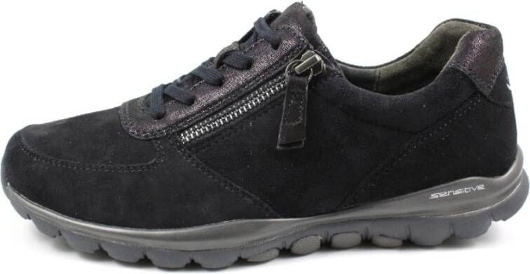 Gabor Blauwe Sneakers Blue Dames