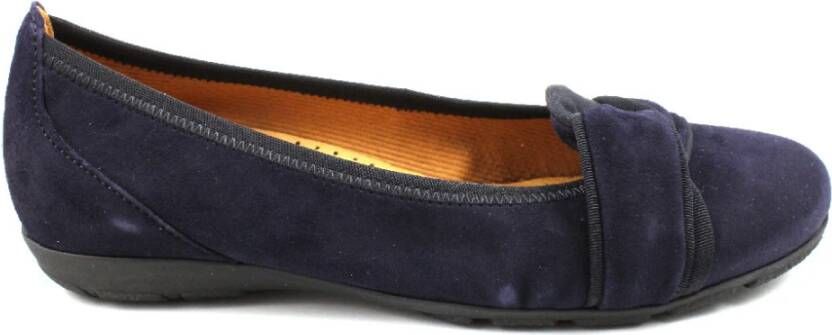 Gabor Blauwe Suède Damesmode Pumps