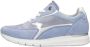 Gabor Blauwe Suède Lage Sneakers Blue Dames - Thumbnail 2