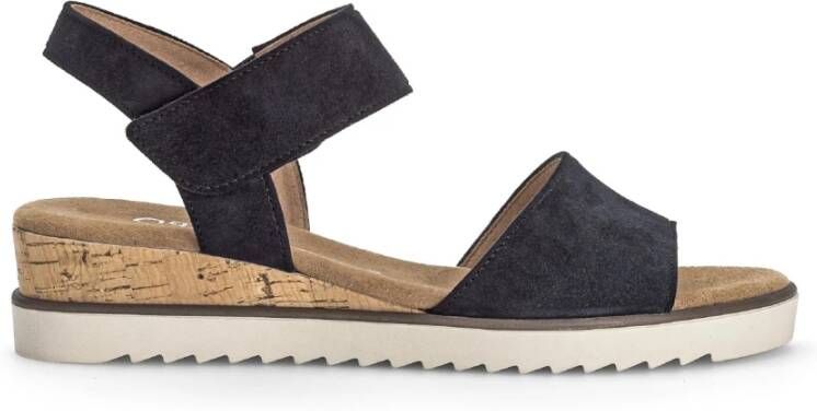 Gabor Comfort Sandalen voor Dames in Zwart