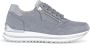 Gabor Blauwe Suède Sportieve Geperforeerde Sneakers Blue Dames - Thumbnail 9
