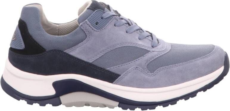 Gabor Blauwe Veterschoen