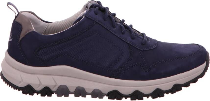 Pius Gabor rollingsoft sensitive 8005.11.01 heren rollende wandelsneaker blauw waterdicht - Foto 3