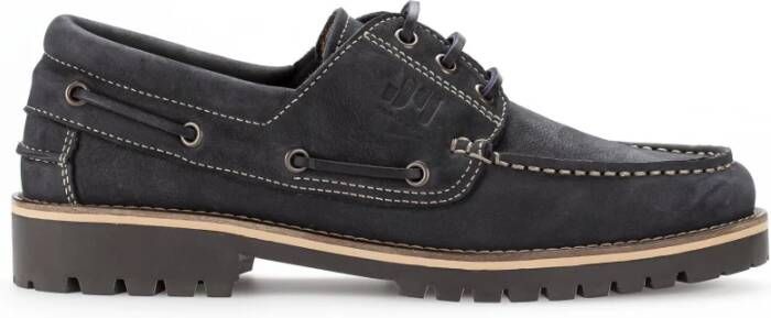 Gabor Blauwe Veterschoenen Blue Heren