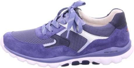 Gabor rollingsoft sensitive 86.964.26 dames rollende wandelsneaker blauw - Foto 2