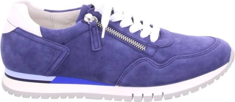 Gabor Blauwe Vrijetijds Veterschoenen voor Dames