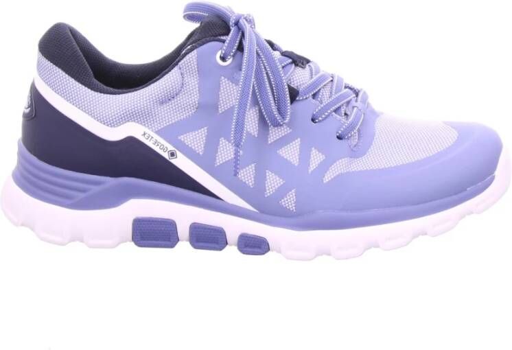 Gabor rollingsoft sensitive 86.989.26 dames rollende wandelsneaker blauw waterdicht - Foto 2