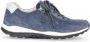 Gabor Blauw witte suède leren sneakers Multicolor Dames - Thumbnail 2