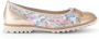 Gabor Bloemen leren ballerina's Multicolor Dames - Thumbnail 1